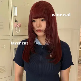 ロング カラー 柔らかいcolor ¦韓国¦🩰マユ🩰のヘアスタイル