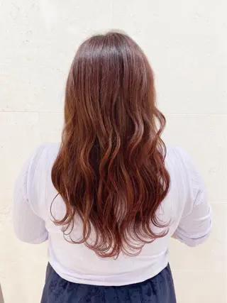 セミロング カラー shanti 渡辺新也✂️のヘアスタイル