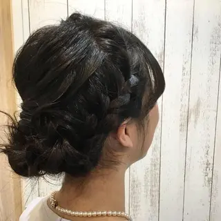 ヘアアレンジ embrace エンブレイスのヘアスタイル