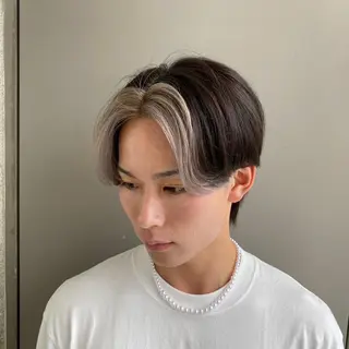ミディアム カラー ba_boo 福岡店のヘアスタイル