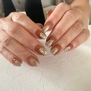 ショート 甲府昭和甲斐 ネイルサロン　IROのネイルデザイン