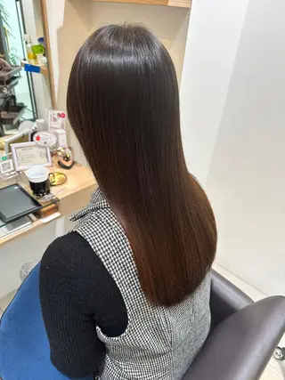 ロング 宮澤  タケル ミディアムヘアのヘアスタイル
