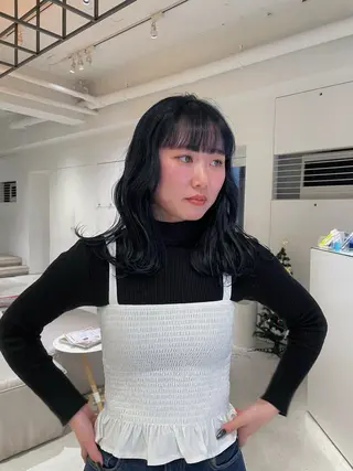 ミディアム カラー ralme/sol 髙橋一哉のヘアスタイル