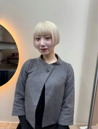 ショート カラー funo. ／透明感カラーのヘアスタイル