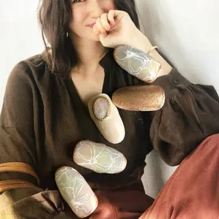 ネイル arm in arm ︎✿Yamamotoのマツエク・マツパデザイン