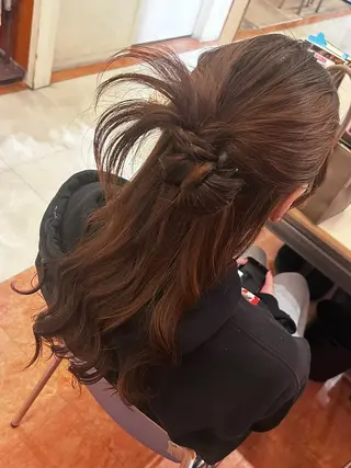 ロング 永澤 一輝のヘアスタイル