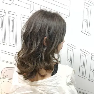 ミディアム レイヤー⭐️カラー ⭐️平川雅史のヘアスタイル