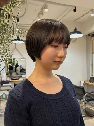 ショート moeka 表参道のヘアスタイル