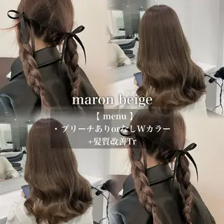 カラー 🩶透明感ミルク ティー🩶 maoのヘアスタイル