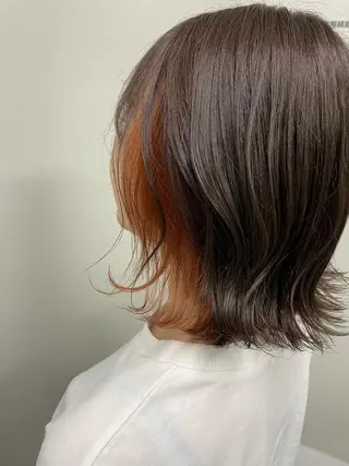 ミディアム カラー 🍓 JURiA 🍓のヘアスタイル