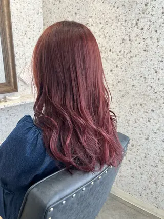 セミロング カラー Ayaka🩰🎀 ガーリー/暖色♡のヘアスタイル