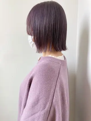 ミディアム カラー 小木曽智美 /ボブ/ショートのヘアスタイル