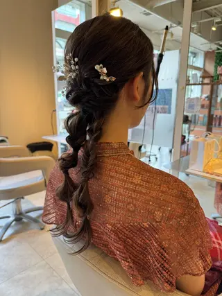 ヘアアレンジ 本田 卓也のヘアスタイル