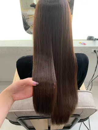 ロング カラー 🍓韓国ヘア レイヤ ーカット🍓笠原 葵のヘアスタイル