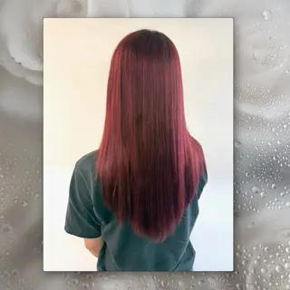 ロング カラー 豊川/髪質改善/ 美髪カラー/アヤカのヘアスタイル