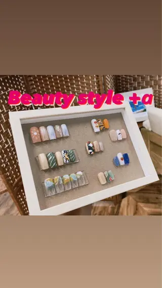 ネイル Beauty style +α所属・Memezawa Nanaのネイルデザイン