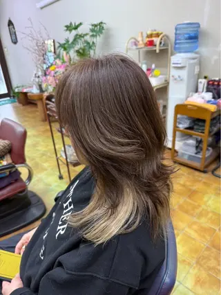 ロング 河本 正美のヘアスタイル