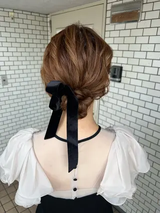 ヘアアレンジ 大人可愛いヘアメイク 💋🧚‍♀️しずかのヘアスタイル