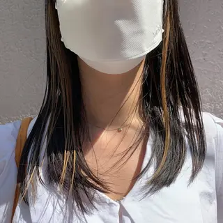 セミロング 佐藤 純生のヘアスタイル