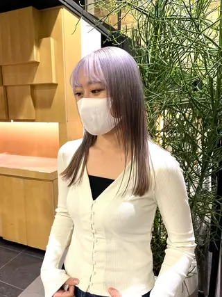 ミディアム カラー 海外girl🤎 透明感ベージュmaoのその他イメージ