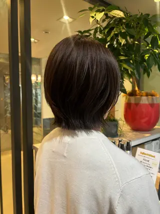 ショート オーガニックカラー/ 表参道/ルカのヘアスタイル