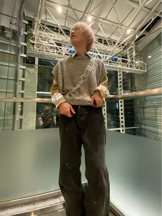 ショート カラー メンズ mai / linoah˚✧のヘアスタイル