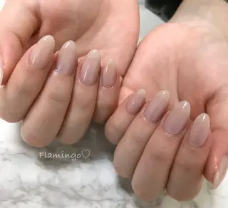 ネイル 浮きにくいフィルイン ｜上品シンプルネイルのネイルデザイン