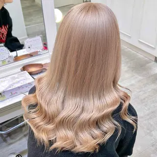 ロング 🥀暖色/エクステ/ 長さだし/横浜/のヘアスタイル