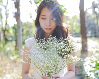 ロング カラー coupe ciseauxのヘアスタイル