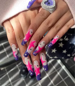 ネイル nano/きもかわ nail🐬🫧のネイルデザイン