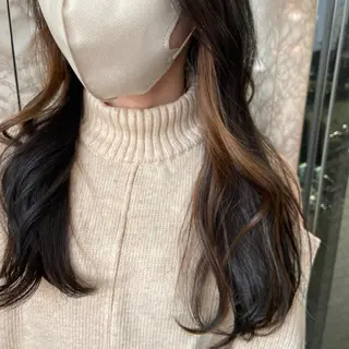 ロング 地毛風艶カラー🌿 喜多夏海のヘアスタイル