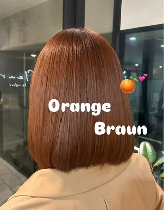 ミディアム カラー 𝐌𝐢𝐨/ 薬院 /カラーモデル募集中のヘアスタイル