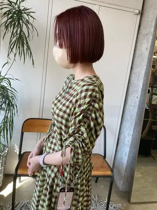 ミディアム カラー 小木曽智美 /ボブ/ショートのヘアスタイル