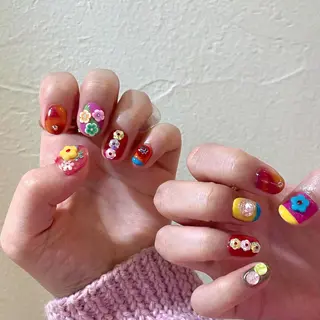 ネイル 新井 ひなののネイルデザイン