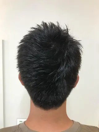 ショート カラー メンズ 横田  尚登のヘアスタイル
