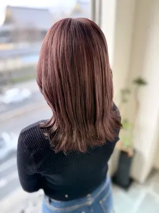 ミディアム 井口 陽来のヘアスタイル