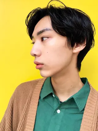 ショート パーマ メンズ tension 【テンション】のヘアスタイル