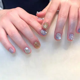 ネイル 新井 ひなののネイルデザイン