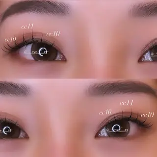 マツエク・マツパ LAUREL川崎店 ERIKO🐰束感♡のマツエク・マツパデザイン