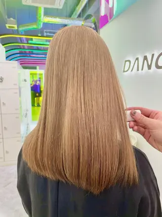 ロング カラー ヘアアレンジ salowin新宿East3階所属・艶美髪/髪質改善 /縮毛矯正/木元渓太のヘアスタイル