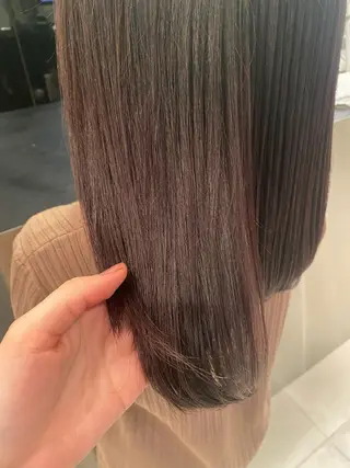 セミロング カラー riria/ボブ /ブラウンカラー🎀のヘアスタイル