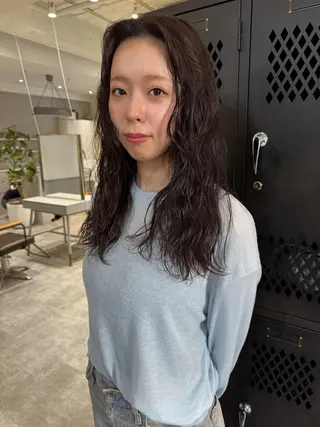 ロング sliver siki・ayanaのヘアスタイル