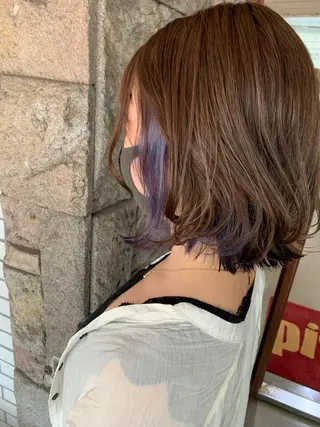 ショート カラー オージュアソムリエ DAIKI⭐️のヘアスタイル