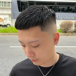 ショート メンズ 立川/メンズパーマ 厚進太郎のヘアスタイル