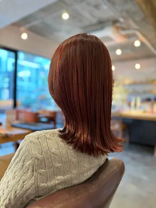 カラー 髪質改善カラー ベージュ🤎YUMEのヘアスタイル