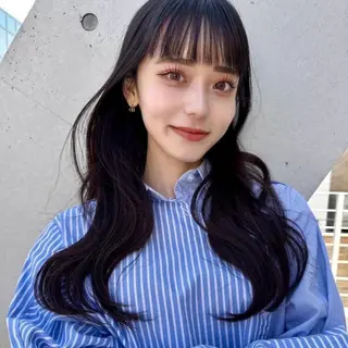 ロング カラー SALOWIN 札幌大通り店所属・🏆ウルフ/レイヤー 指名No.1山口圭佑のヘアスタイル