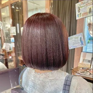 セミロング 加藤 実穂のヘアスタイル