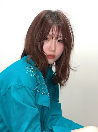 ミディアム 🎀Daisy🎀 はやしれいのヘアスタイル