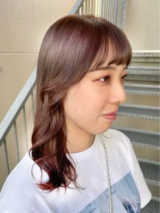 ミディアム カラー SEIRA♡レイヤー /ショート得意のヘアスタイル