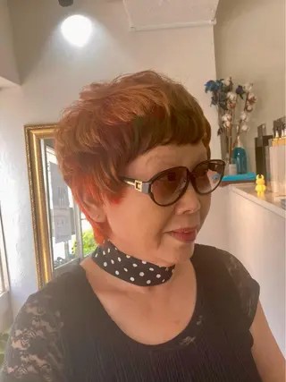 ショート Fun  hair make所属・田牧 みゆきのヘアスタイル